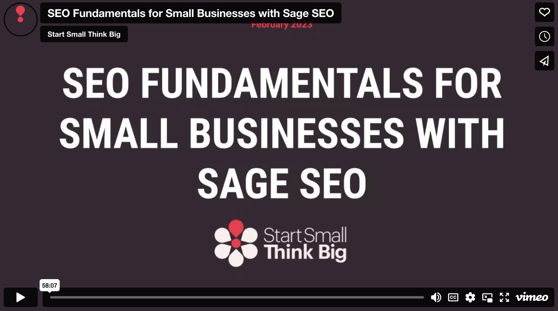 SEO Fundamentals for Small Businesses with Sage SEO